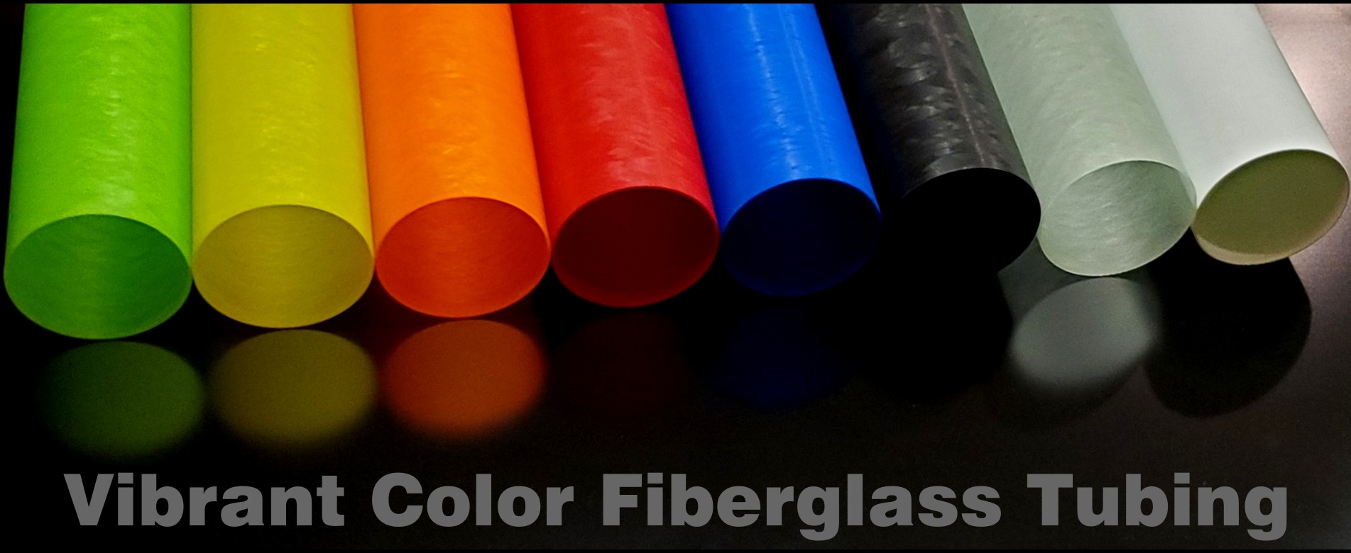 Vibrant Color Fiberglass Tubing
